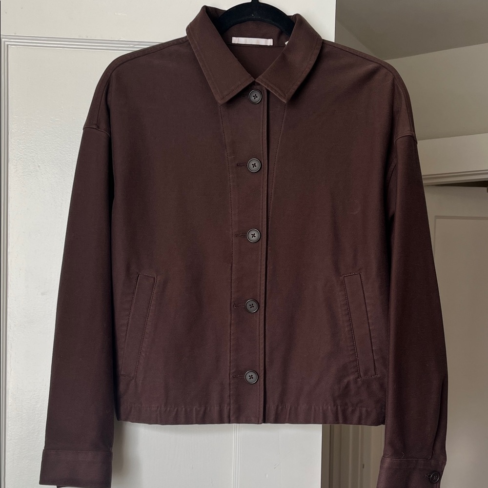 Uniqlo Dark Brown Utility Jacket